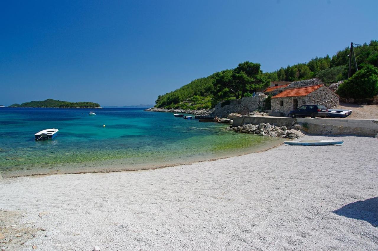 Apartments By The Sea Cove Zaglav, Korcula - 12208 Прижба Экстерьер фото
