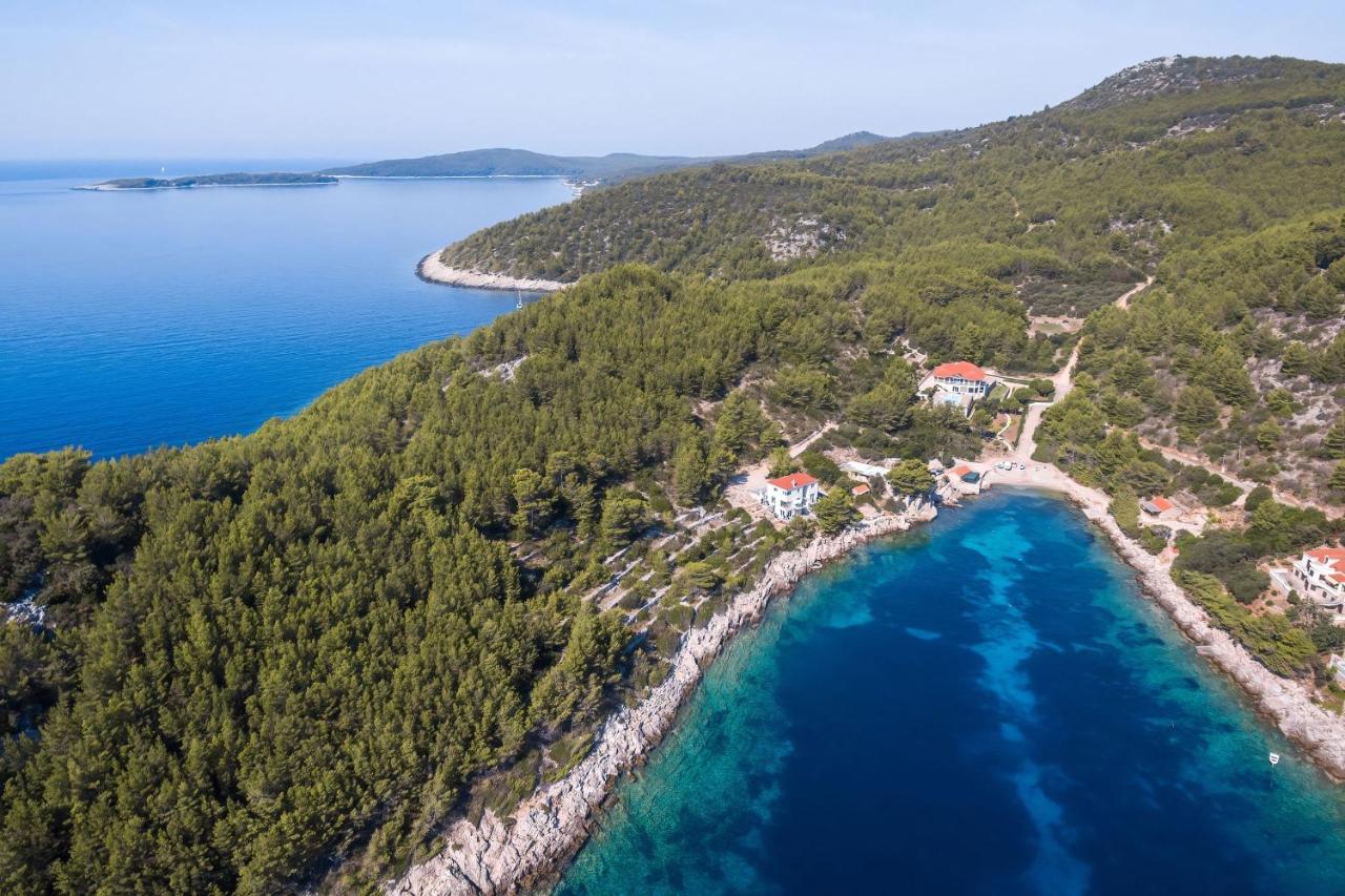 Apartments By The Sea Cove Zaglav, Korcula - 12208 Прижба Экстерьер фото