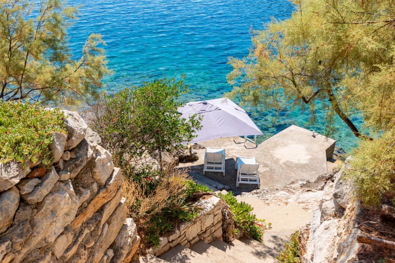 Apartments By The Sea Cove Zaglav, Korcula - 12208 Прижба Экстерьер фото